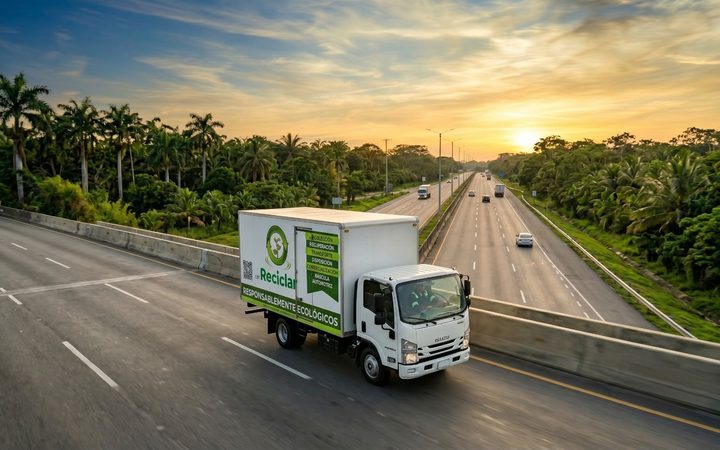 Camión EAT Reciclar en transporte especializado por carretera